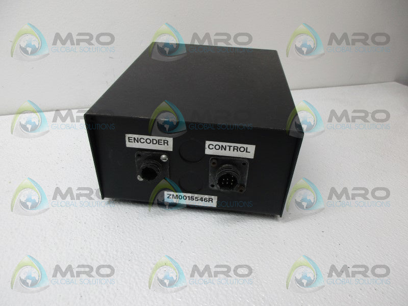 DURANT ZM0015546R ENCODER *USED*