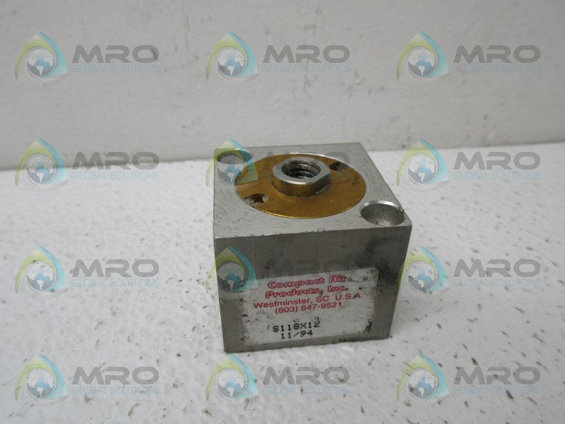COMPACT AIR S118X12 11/94 CYLINDER *USED*