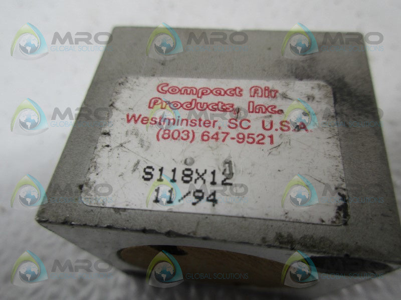 COMPACT AIR S118X12 11/94 CYLINDER *USED*