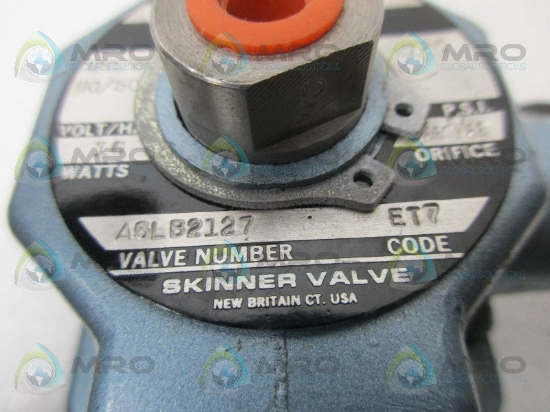 SKINNER VALVE A5LB2127 SOLENOID VALVE *USED*