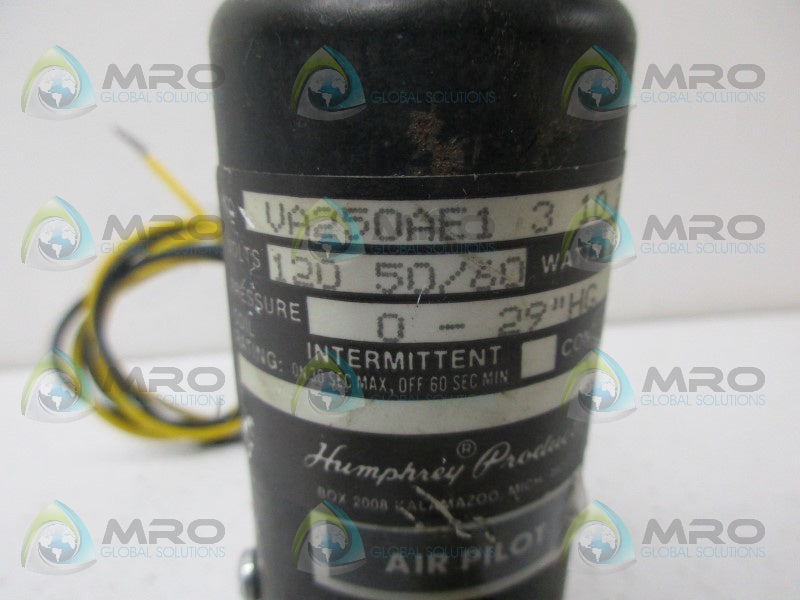 HUMPHREY VA250AE131020 SOLENOID VALVE  UNMP