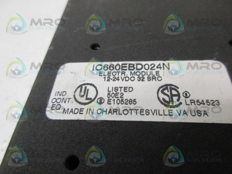 GE FANUC IC660EBD024N  UNMP