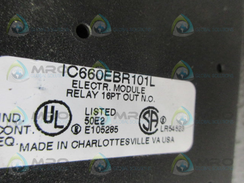 GE FRANUC IC660EBR101L  UNMP