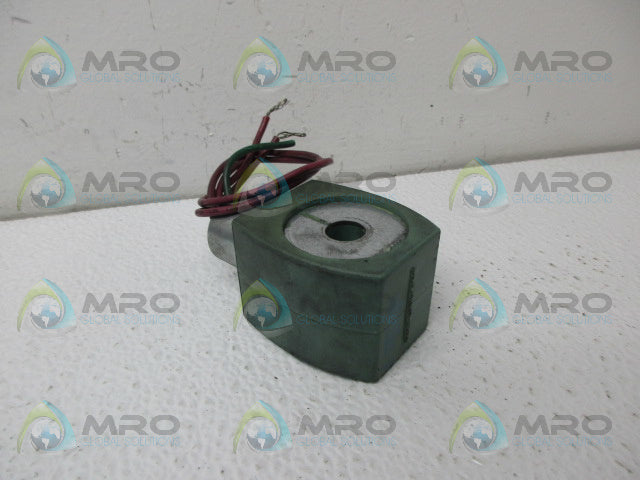 ASCO 238210-132D SOLENOID COIL 110/120V *USED*