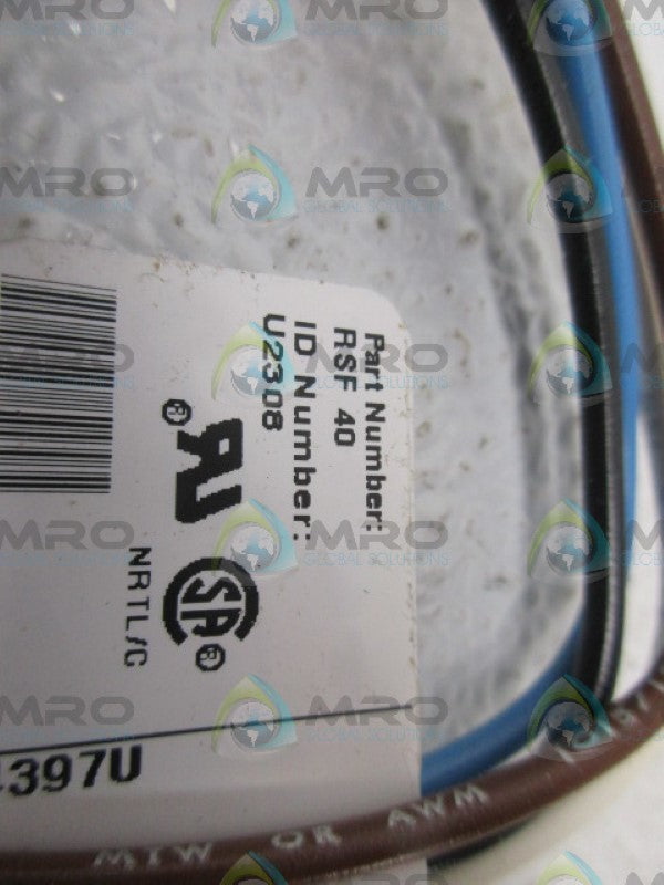 TURCK RSF40 MINI FAST 4 PIN BULKHEAD *NEW NO BOX*