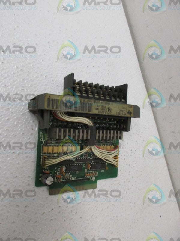 TEXAS INSTRUMENTS 305-55T OUTPUT MODULE *USED*