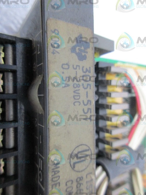 TEXAS INSTRUMENTS 305-55T OUTPUT MODULE *USED*
