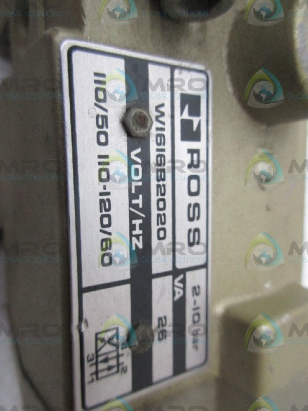 ROSS W1616B2020 SOLENOID VALVE *USED*
