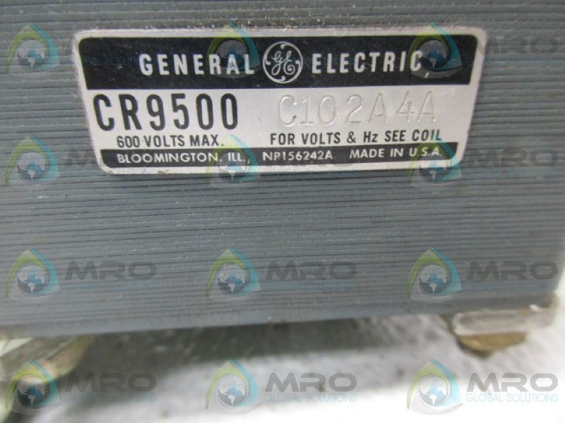 GENERAL ELECTRIC CR9500C102A4A SOLENOID COIL (AS PICTURED) *USED*