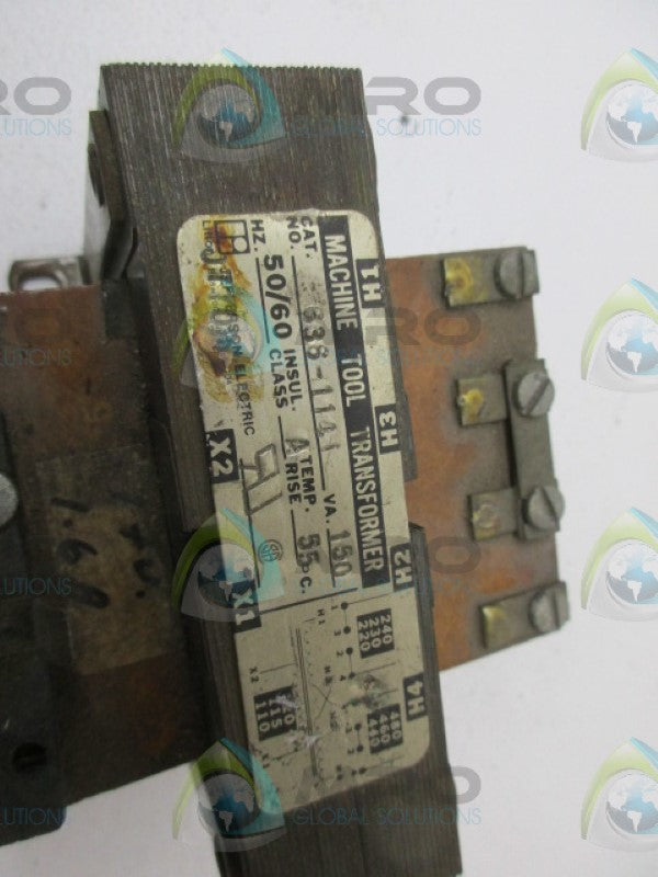 JEFFERSON ELECTRIC 636-1141 TRANSFORMER *USED*