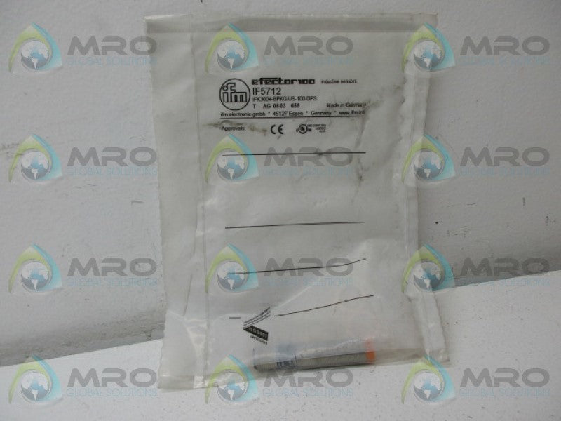 IFM EFECTOR IF5712 INDUCTIVE SENSOR *NEW IN FACTORY BAG*
