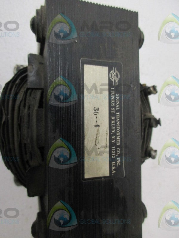 SIGNAL TRANSFORMER DL-36-4 TRANSFORMER  *USED*