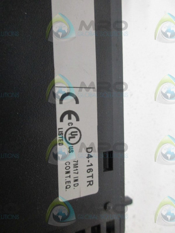 AUTOMATION DIRECT D4-16TR OUTPUT MODULE (MISSING TERMINAL) *USED*