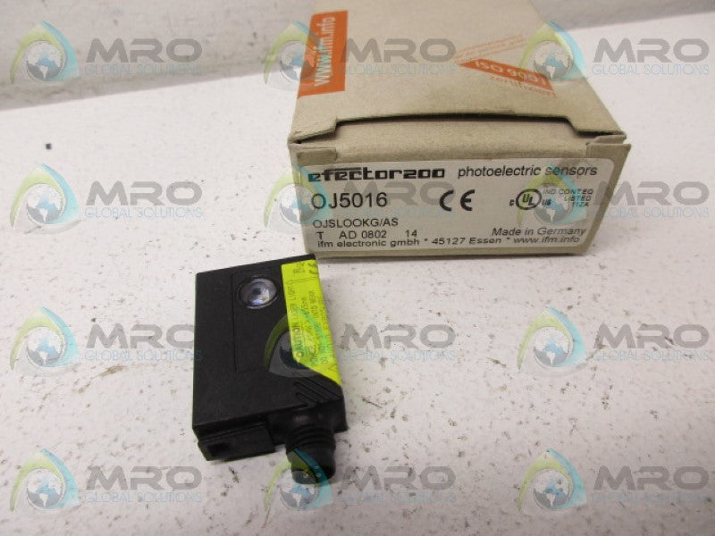 IFM EFECTOR OJ5016 DIFFUSE REFLECTION SENSOR *NEW IN BOX*