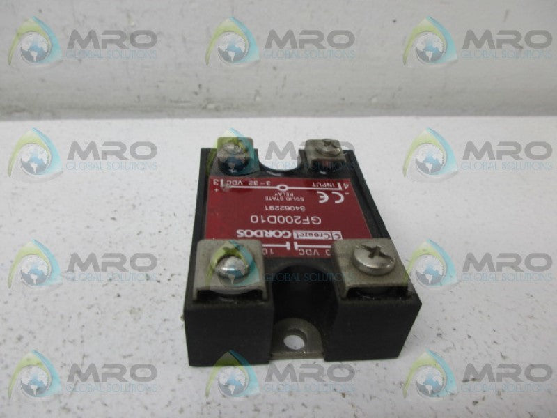 CROUZET GF200D10 SOLID STATE RELAY *NEW NO BOX*