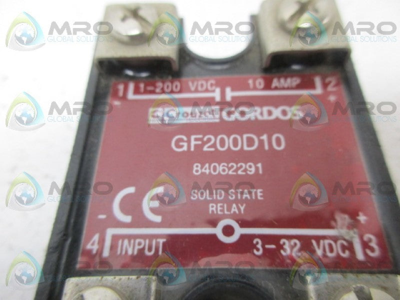 CROUZET GF200D10 SOLID STATE RELAY *NEW NO BOX*
