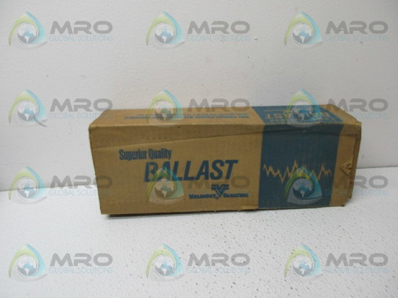 VALMOUNT ELECTRIC 8G1151W RAPID START BALLAST NSMP