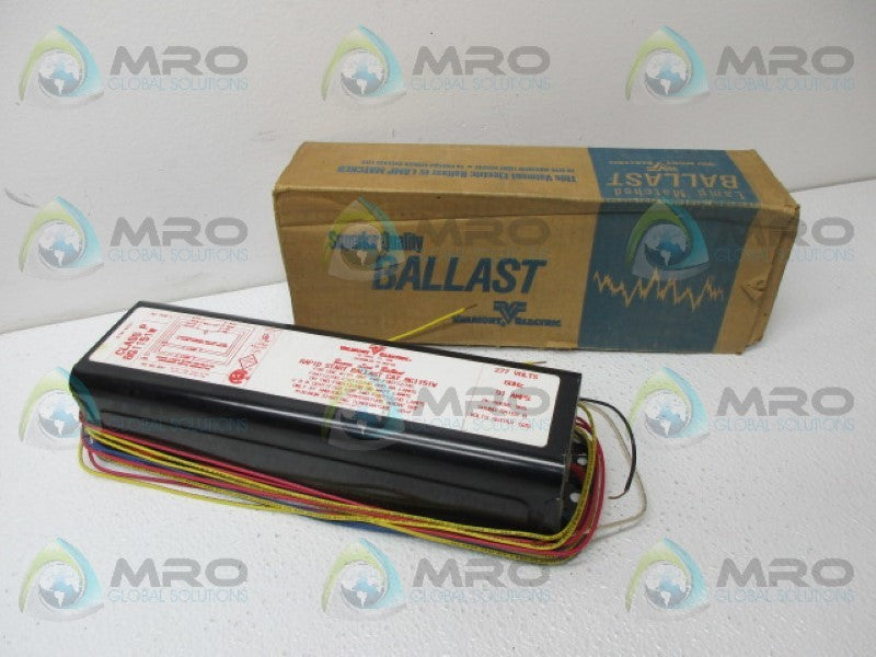 VALMOUNT ELECTRIC 8G1151W RAPID START BALLAST NSMP