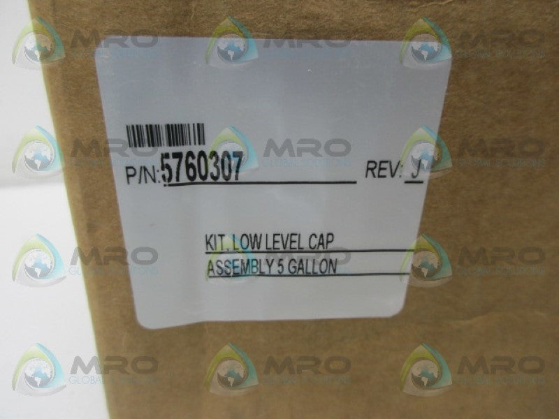 INDUSTRIAL MRO 5760307 KIT LOW LEVEL CAP ASSEMBLY 5 GALLON *NEW IN BOX*