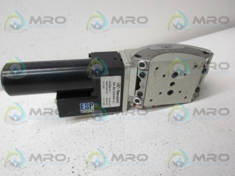 NEWPORT M-BGM50CC HIGH PRECISION MOTORIZED GONIOMETRIC CRADLE *USED*