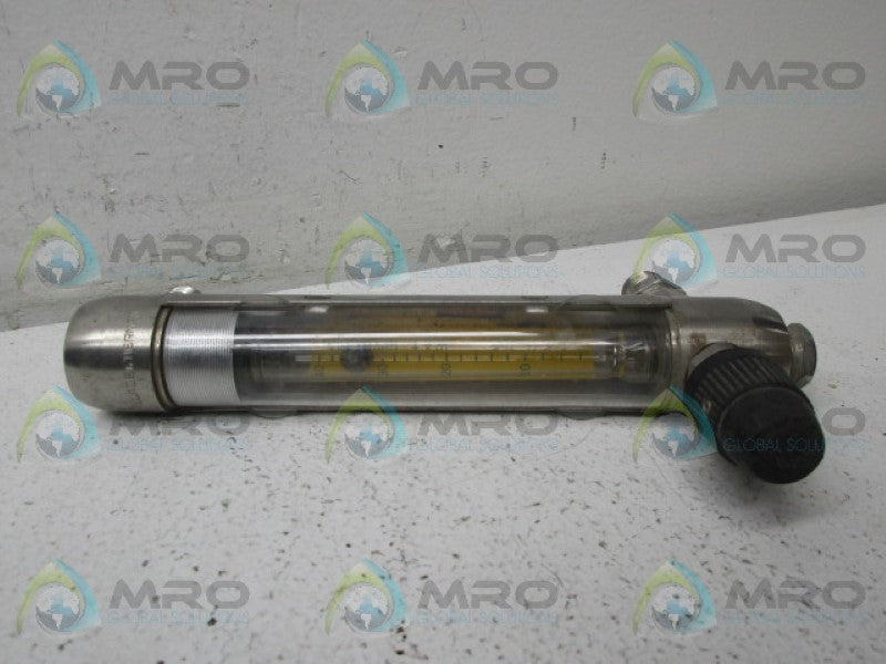WALLACE & TIERNAN NPXH-145 FLOW METER *USED*