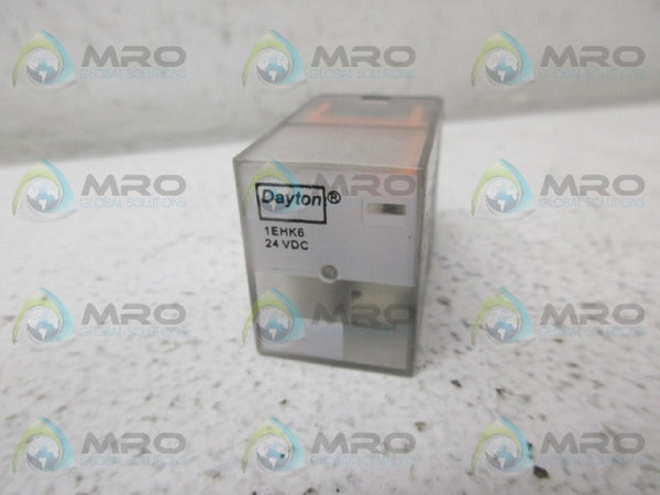 DAYTON 1EHK6 RELAY 24VDC  UNMP