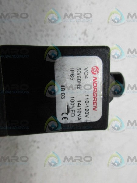 NORGREN VO4Y486L-Q116A COIL *USED*