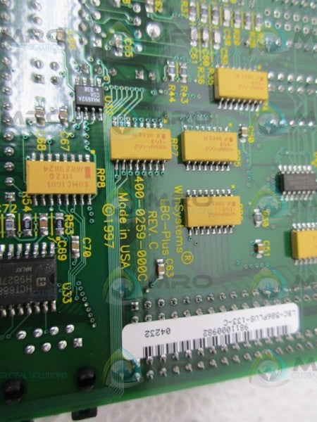 WINSYSTEMS LBC-586PLUS-133-C 400-0259-000C CPU BOARD *NEW NO BOX*
