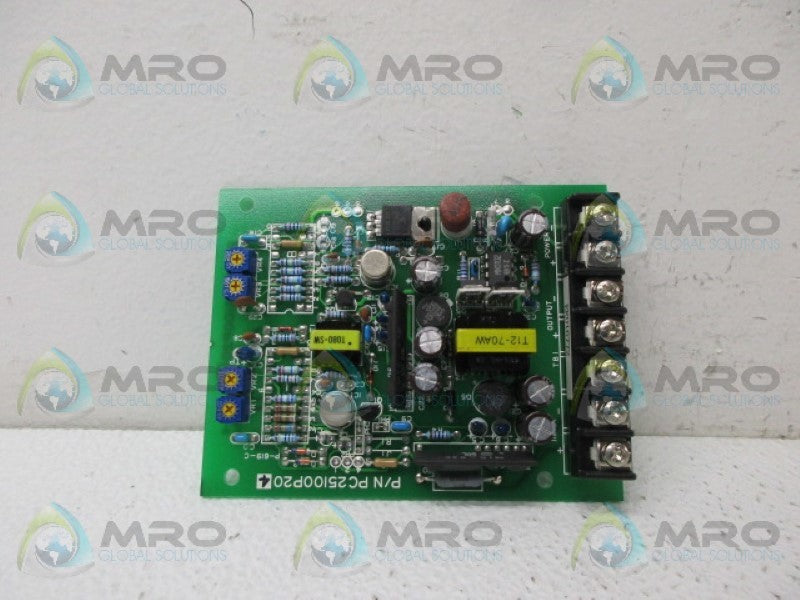 TOSHIBA PC25100P204 INVERTER INTERFACE BOARD *NEW NO BOX*