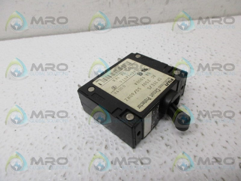 FUJI ELECTRIC CP31E/5 CIRCUIT BREAKER 5A *NEW NO BOX*