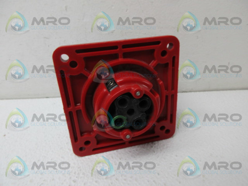 HUBBEL 420R7W PIN & SLEEVE RECEPTACLE *USED*