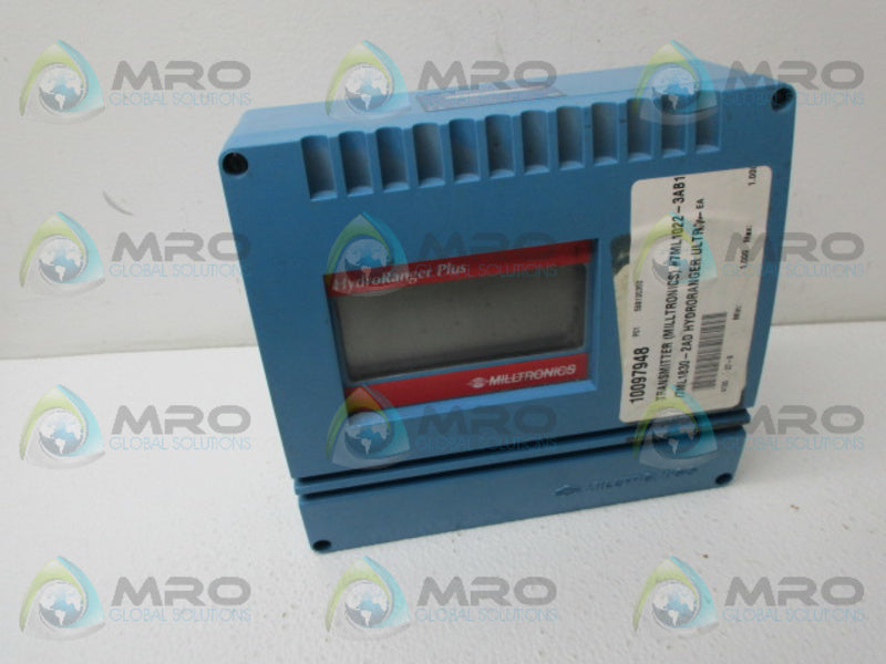 MILLTRONICS HYDRORANGER PLUS 7ML1022-3AB1 LEVEL CONTROL *USED*