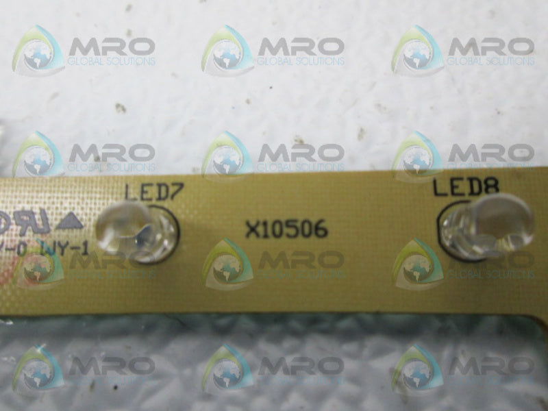 INDUSTRIAL MRO X10506 CIRCUIT BOARD *USED*