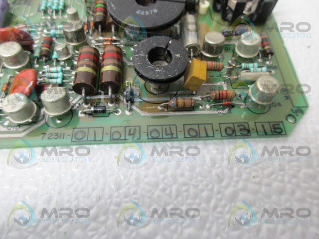 BENTLY NEVADA 72311-01-04-04-01-03-15 CONTROLLER BOARD *USED*