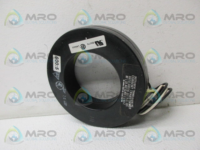 INSTRUMENTS TRANSFORMERS 8RL-601 CURRENT TRANSFORMER *NEW NO BOX*