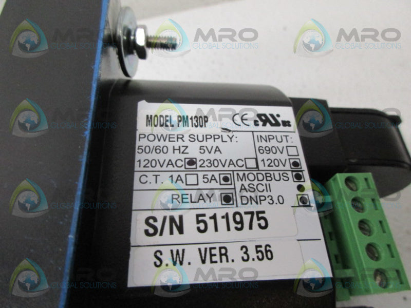 SATEC PM130P POWER METER *NEW NO BOX*