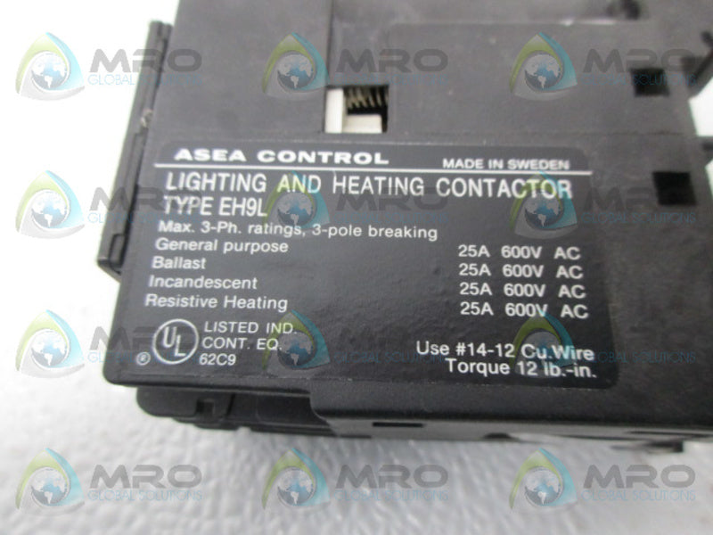 ABB EH9C-1-120 CONTACTOR 110/120V *NEW NO BOX*