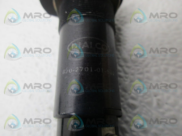 DIALCO 620-2701-02-502 ORANGE ILLUMINATED PUSHBUTTON *USED*