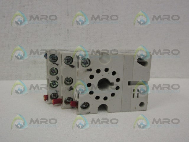 SQUARE D 8501NR62 RELAY SOCKET *NEW NO BOX*