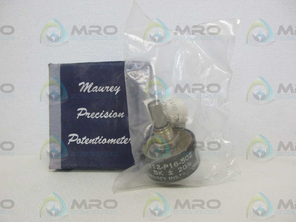MAUREY 112-P16-502 POTENTIOMETER *NEW IN BOX*