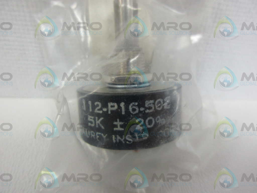 MAUREY 112-P16-502 POTENTIOMETER *NEW IN BOX*