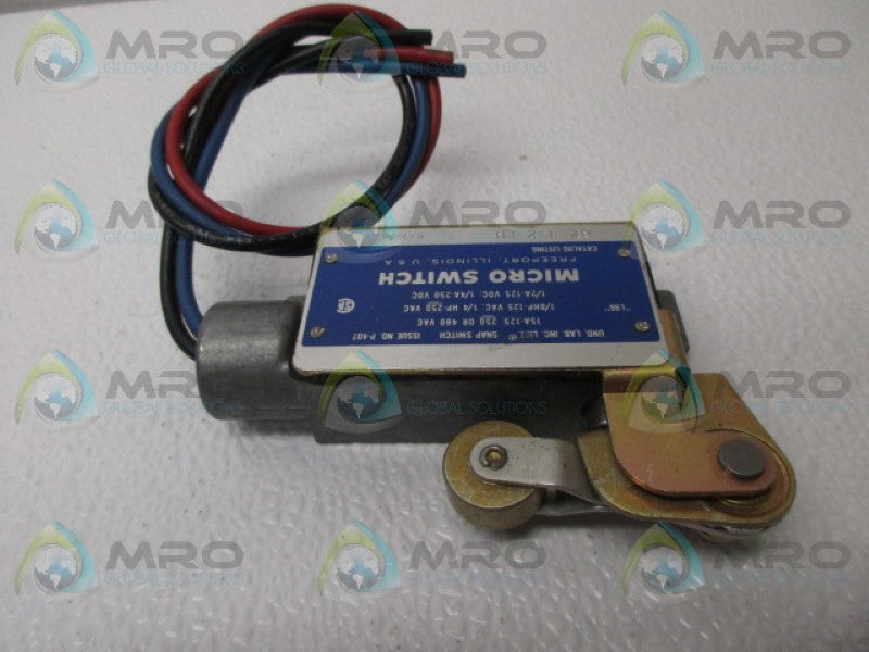 MICROSWITCH BZLN-2-LH LIMIT SWITCH *NEW NO BOX*