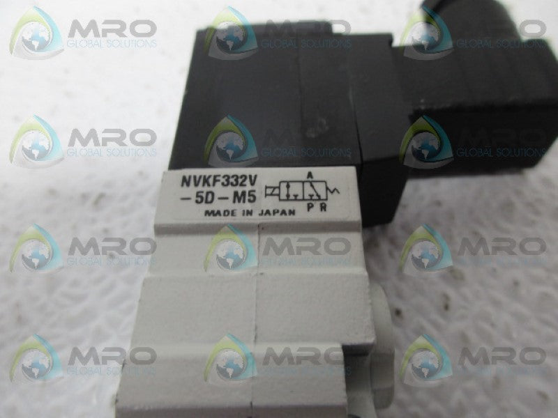 SMC NVKF332V-5D-M5 SOLENOID VALVE *NEW NO BOX*