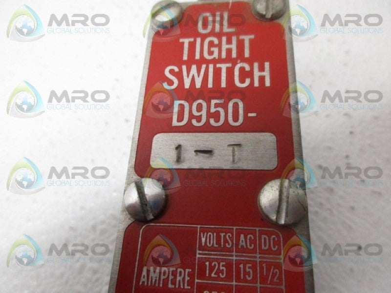 NAMCO D950-1-T OIL TIGHT SWITCH *NEW NO BOX*