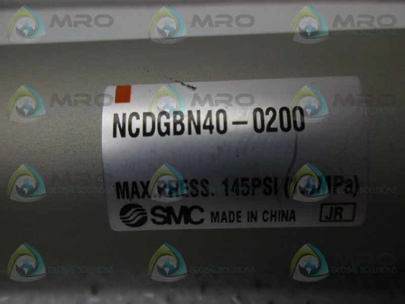 SMC NCDGBN40-0200 PNEUMATIC CYLINDER *NEW NO BOX*