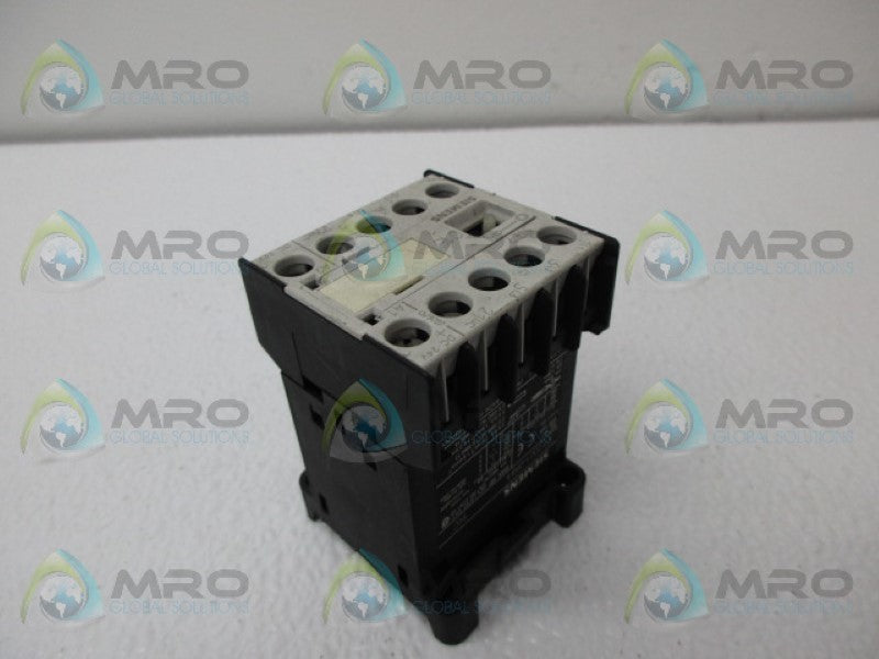 SIEMENS 3TF2001-0BB4 CONTACTOR *USED*