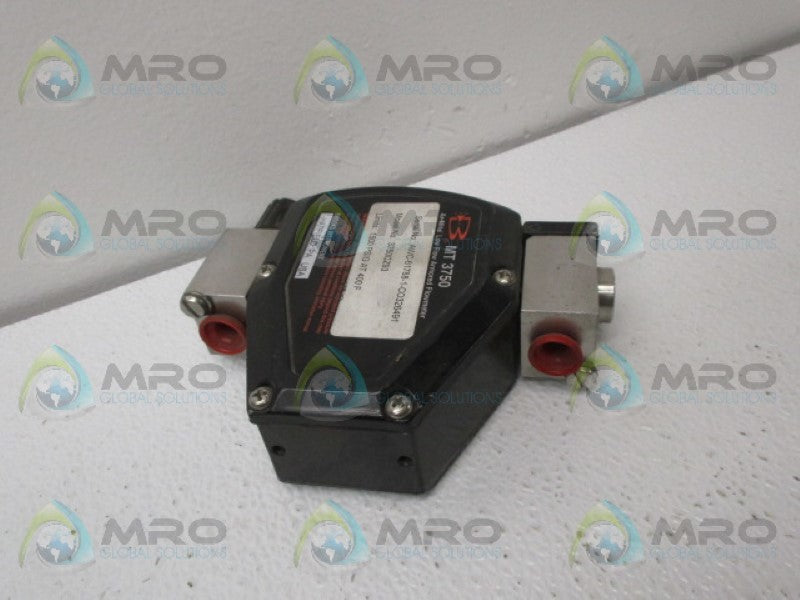 BROOKS MT3750 3750CZ93 FLOW METER NSNP