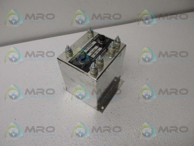 WILMAR ELECTRIC  25-060X OVER/UNDER FREQUENCY RELAY NSNP