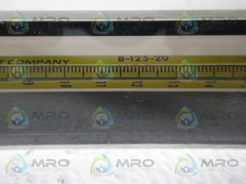 PORTER B-125-20 FLOW METER NSNP
