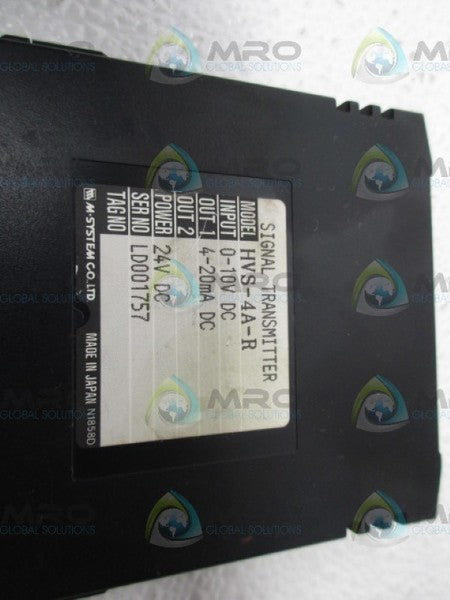 M SYSTEM HVS-4A-R SIGNAL TRANSMITTER NSNP